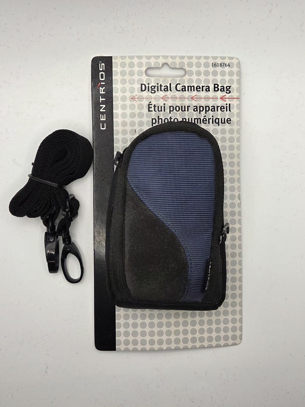 Centrios Small Camera Bag 9.5 X 3 X 6 Blue And Black